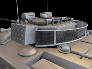 mcv-80 warrior 3 tanks 3D Print Model