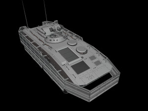 btr 5 shturm 1 tanks 3D प्रिंट मॉडल