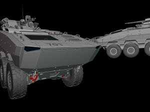 btr 5 shturm 1 tanks 3Dプリントモデル