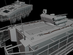 btr 5 shturm 1 tanks 3Dプリントモデル