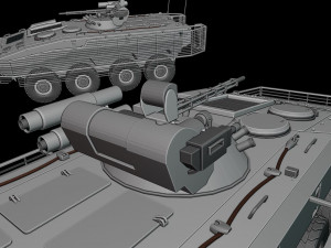 btr 5 shturm 1 tanks 3Dプリントモデル