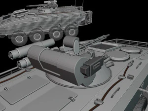 btr 5 shturm 1 tanks 3D Print Model