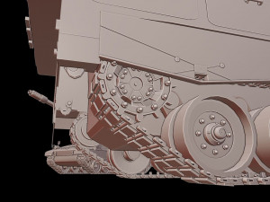 pz2000 tanks 3D Print Model