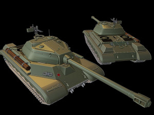 is-4 tanks 3Dプリントモデル