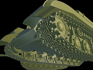 is-4 tanks 3Dプリントモデル