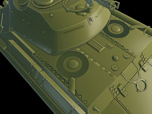is-4 tanks 3Dプリントモデル