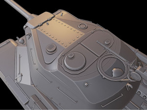 is-4 tanks 3Dプリントモデル