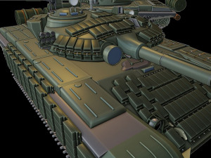 t-72b tanks 3D-Druckmodell