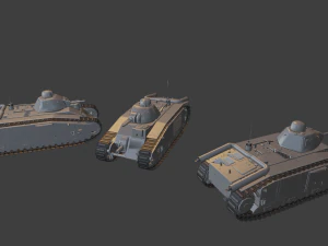 b1 bis tanks 3D Print Model