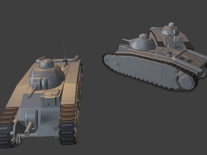 b1 bis tanks 3D Print Model