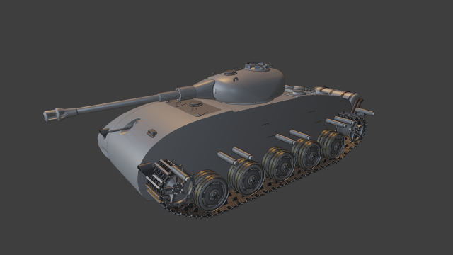 panzer x tanks 3D-printmodel .c4d .max .obj .3ds .fbx .stl .blend 