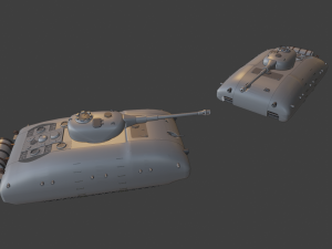 panzer x tanks 3D-printmodel