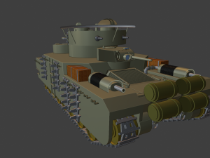 o-i tanks Modelo de impresión 3D