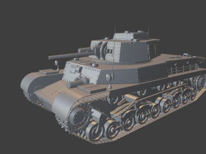 tank turan Model Cetak 3D