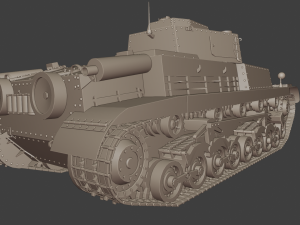 turan tanks Modello di stampa 3D