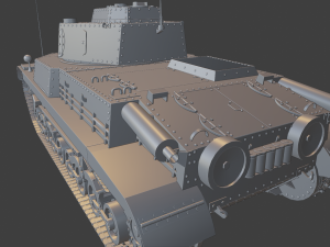 turan tanks Modello di stampa 3D