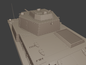 turan tanks Modello di stampa 3D
