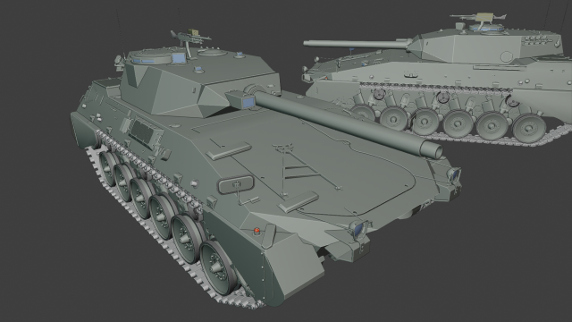tam tanks 3D Print Model .c4d .max .obj .3ds .fbx .stl .blend 