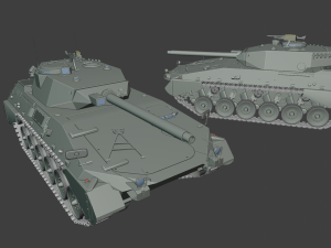 tam tanks 3D Print Model