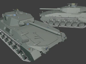 tam tanks 3D Print Model