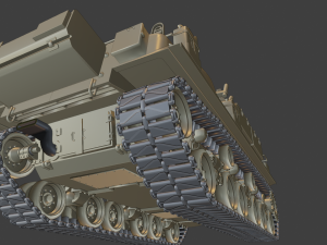 super sherman tanks 3D Baskı Modeli