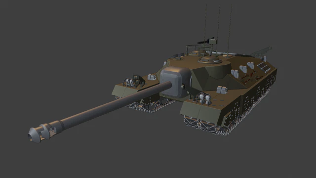 tanks t95 3D Print Model .c4d .max .obj .3ds .fbx .stl .blend 
