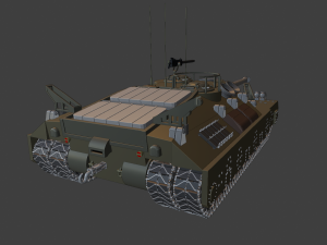 tanks t95 3D 打印模型