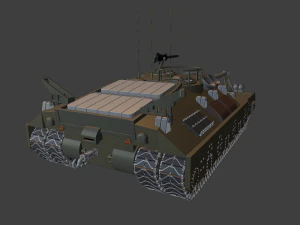 tanks t95 3D Print Model