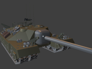 tanks t95 3D 打印模型
