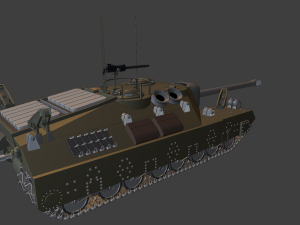 tanks t95 3D 打印模型