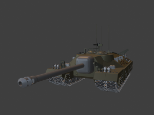 tanks t95 3D 打印模型