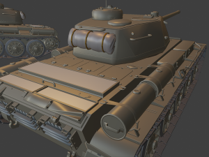 t44 tanks 3D Druckmodell