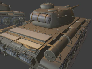 t44 tanks 3D Print Model