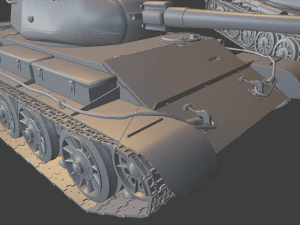 t44 tanks 3D Print Model