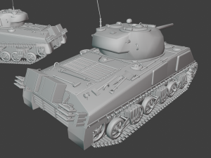 m4 sherman tanks Modello di stampa 3D
