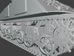 m4 sherman tanks Modello di stampa 3D