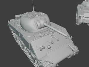m4 sherman tanks Modello di stampa 3D
