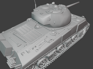 m4 sherman tanks Modello di stampa 3D