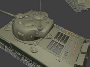 m4 sherman tanks Modello di stampa 3D