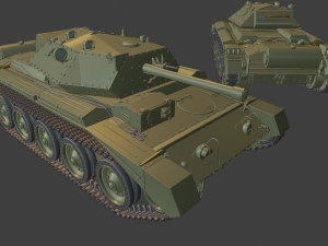 mk vi crusader iii tanks 3D Print Model