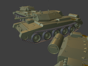 mk vi crusader iii tanks 3D Print Model