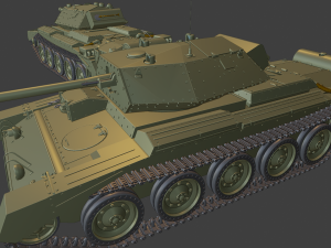 mk vi crusader iii tanks 3D Print Model