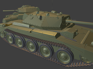 mk vi crusader iii tanks 3D Print Model
