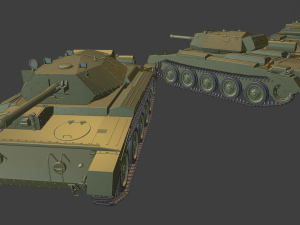 mk vi crusader iii tanks 3D Print Model