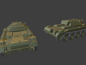mk vi crusader iii tanks 3D Print Model