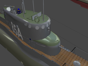orze submarine 3D Принт Модель