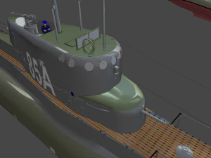 orze submarine 3D Print Model