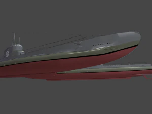 orze submarine 3D Print Model