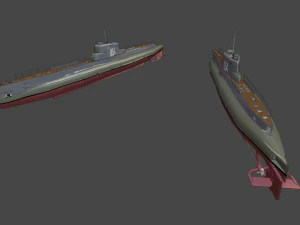 orze submarine 3D Print Model