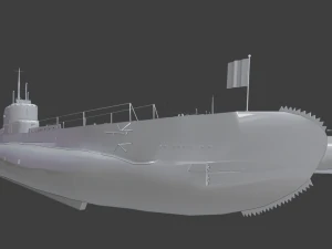 orze submarine 3D Print Model